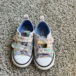 Converse Kids' Sneakers with Dinosaur Design -